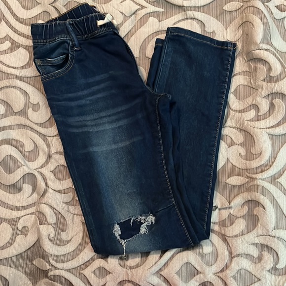 Gap denim elastic drawstring waist stretch jeans, in excellent condition XL - Picture 4 of 4